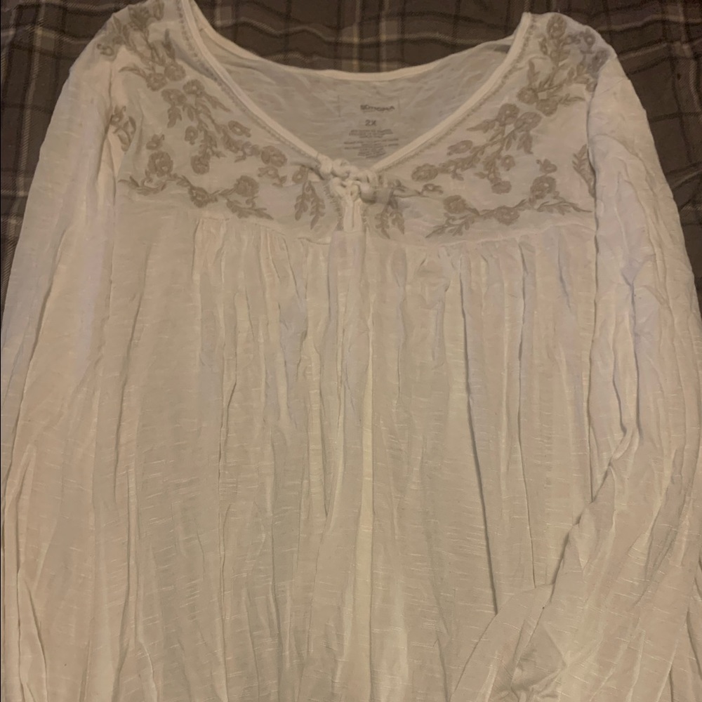 EUC cream top